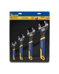 Vise-Grip 4-Piece Metric Quick Adjusting Wrench Tray Set