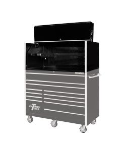 GearWrench 55" x 25" Pro Hutch, Black with Chrome