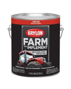 Krylon Farm/Implement; Ford Red; 128 oz. Gallon