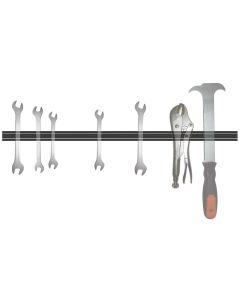 VIM Tools 24 in. Long Black Anodized Magrail Tools Holder with Lift Ring
