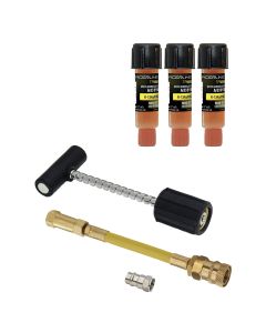 Mini-EZ R-134a/PAG A/C dye injection kit with TP9