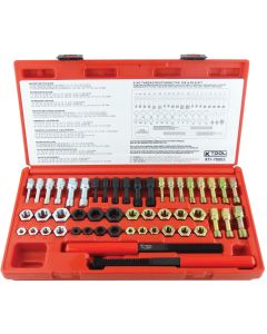 51-pc Universal Rethreading Set w/ Thread Restoring Files, Rethreading Dies and Rethreading Taps
