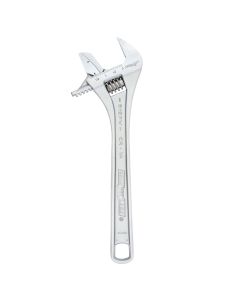 CHANNELLOCK 12 in. Reversible Jaw Adjustable Wrench Chrome