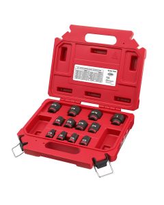 12PCSHOCKWAVE Impact Duty? 3/8" Drive SAE Standard 6 Point Socket Set