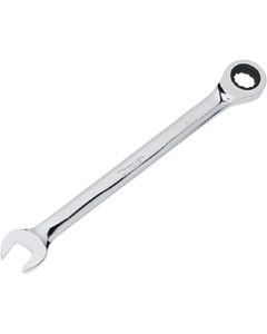 Combination Ratcheting Wrench, 9mm Ratcheting Box End and Standard Open End
