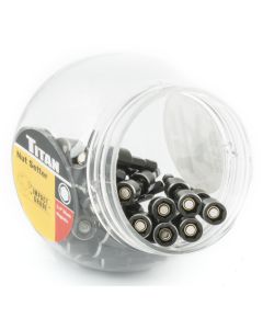 Titan 50-Piece 5/16 in. Magnetic Nut Setter