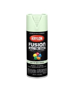 Krylon Fusion All-In-One Paint + Primer, Matte Sea Green
