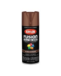 Krylon Fusion All-In-One Paint + Primer, Gloss Espresso