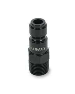 ColorConnex Type G, 3/8" Black Plug, 3/8" MNPT