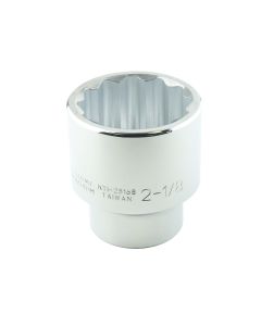 2-1/8 in. x 1 in. Drive 12-Point Chrome Socket (EA)