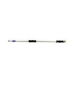 Steel Flow Through Wash Brush Handle, Telescopes from 43" to 65", with On/Off Water Control Valve