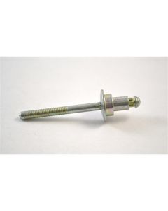 All Steel Bright Zinc Finish Headlight Retainer Rivet 1/4" (100/Bag)