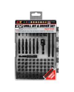 Performance Tool 102-Piece Impact Driver and Drill Bit Set