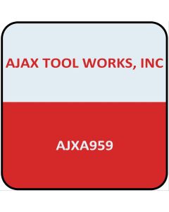 Pneumatic Bit, Double Blade Panel Cutter, .498 Shank Turn Type, Length 6-7/8"