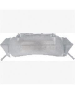 Body Side Moulding Clip Gray GM, Hole or Screw Head, Flange, Rod Length:, Qty: 100, Other: 9838109