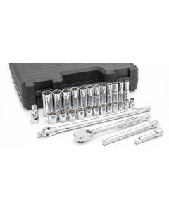 Socket Set 29 PC 12 Point 3/8 IN Drive
