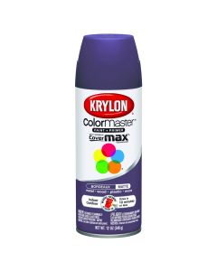 Krylon Colormaster Paint; Matte Bordeaux; 12 oz. Aerosol