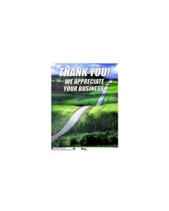 Petoskey Plastics Color Country Road Latex Paper Floor Mat (500 ct.)