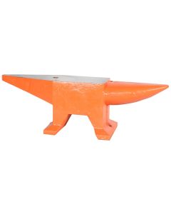 Forged steel 220 pound anvil