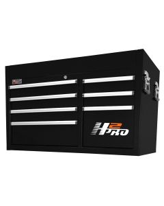 Homak Mfg. 41 in. H2Pro 8 Drawer Top Chest - Black
