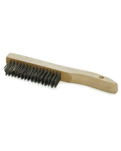Stainless Steel Shoe Horn Wire Brush, Ideal For Removing Debris And Cleaning Welds