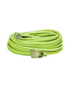 Flexzilla Pro Extension Cord, 14/3 AWG SJTW, 50', Outdoor, Lighted Plug