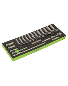 OEMTOOLS 31-Piece 3/8 in. Drive 6-Point Shallow/Deep Mechanic's Set
