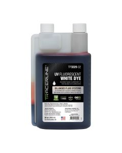 32 oz (946 ml) bottle of multi-colored fluid dye