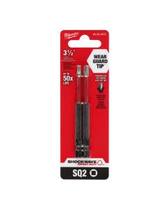 SHOCKWAVE Impact Duty? 3-1/2" SQ2 Bit 2PK