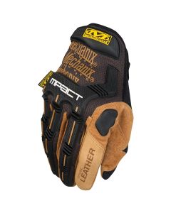 Mechanix Wear M-Pact Leather Medium 9 Tan/Black