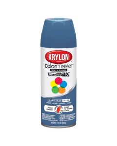 Krylon Colormaster Paint; Global Blue; 12 oz. Aerosol