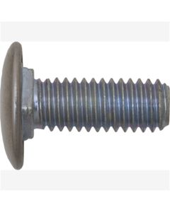 Stainless Steel Bumper Bolt, Pan Head, Size: 3/8"-16 x 1", Head: 7/8", Chrysler 6026723, Qty: 100