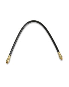 18" thermoplastic grease hose w/ 1/8" MNPT ends