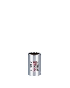 Sunex Tools 11/16 in. Chrome Socket 12-Point