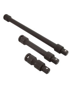 Sunex Tools 1/2 in. Drive Impact Locking Extensions 3-Piece Set