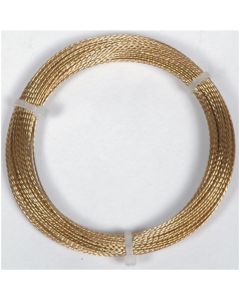 Braided windshield wire