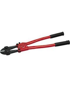 Bolt Cutter, 24" Long, with Compound Cutting Action, Hardened and Tempered Jaws, Comfort Grips