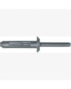 Blk Nyl Blind Rivets GM  10 Pc