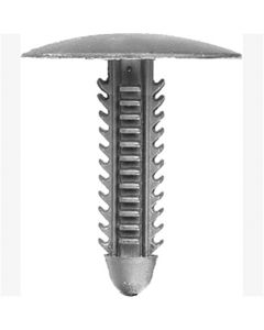 Shield Retainers, Size: 1/4" (6.4mm), Stem: 1-1/16", Head: 1", Chrysler 6502104, Qty: 100