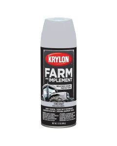 Krylon Farm/Implement; Ford Gray; 12 oz. Aerosol