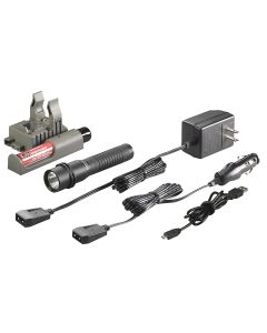 Strion LED 120/DC with Piggyback - Black