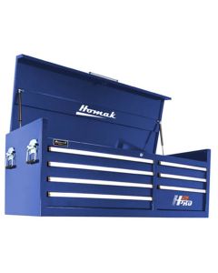 Homak Mfg. 56 in. H2Pro Series 7-Drawer Top Chest, Blue
