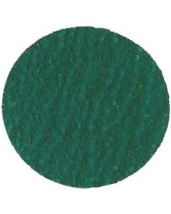 3" Green Zirconia Abrasive 80 Grit Disc (25/Box)