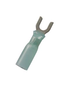16-14 #10 Blue CS Heat Shrink Spade - 10 Piece