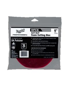 6" Soft Buff DA Foam Cutting Disc