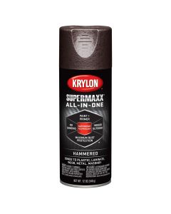 Krylon Supermaxx Paint+Primer; Cocoa Brown; 12 oz. Aerosol