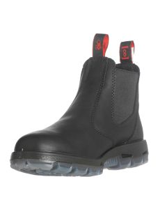 RDBUBBK9.5 image(0) - Blk Slip-On  Leather Boot, 9.5