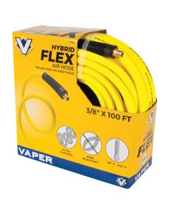 Titan 3/8 in. x 100 ft. Hybrid Air Hose - 1/4 in. NPT (M)