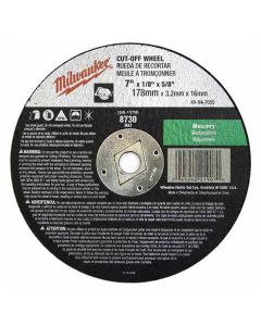 7" x 3/32" x 5/8" Cut-Off Wheel (Type 1)