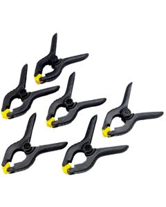 6pc 1-1/4" Spring Clamp Set